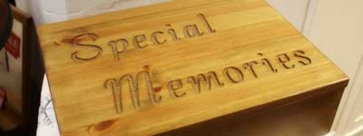 Pine memory boxes for sale